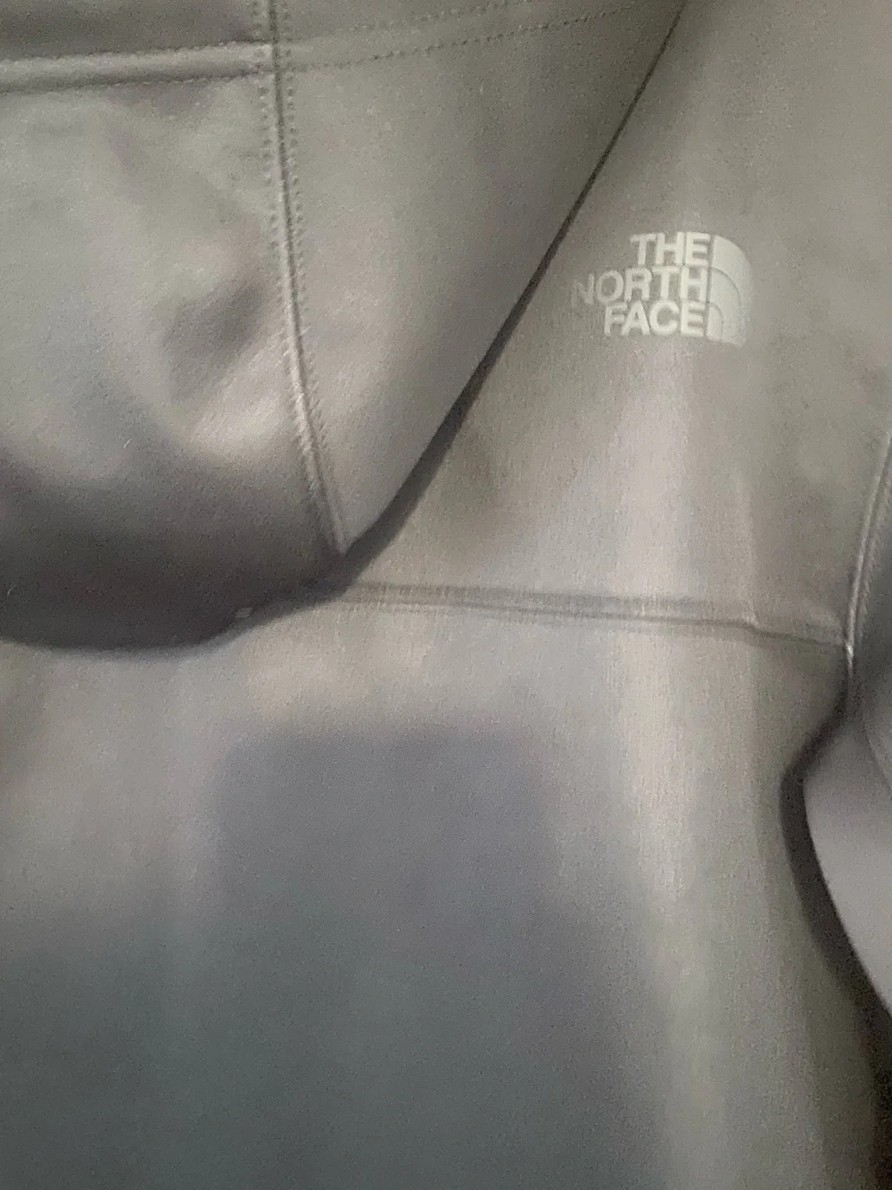 The North Face Black Hooded Softshell Windbreaker